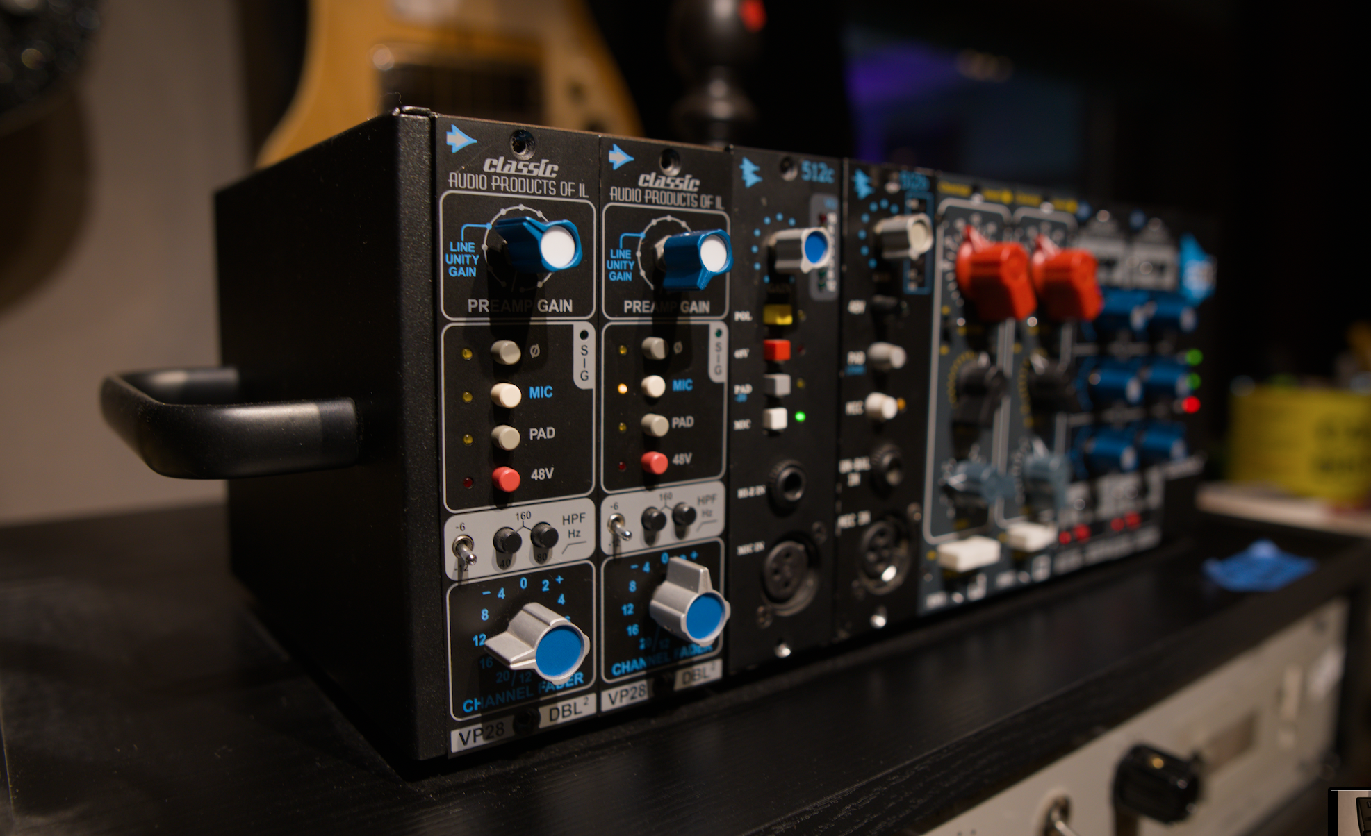a preamp rack