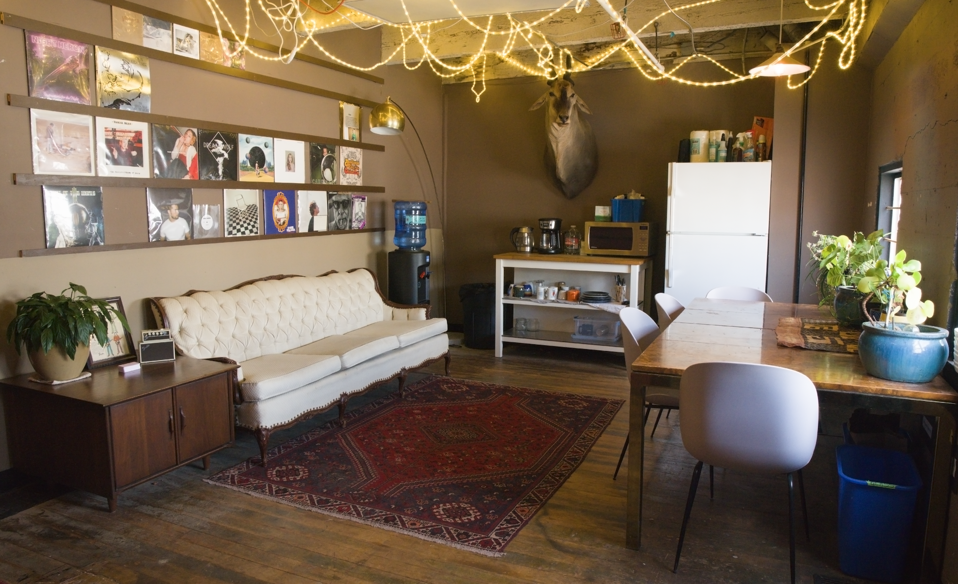 a comfortable lounge