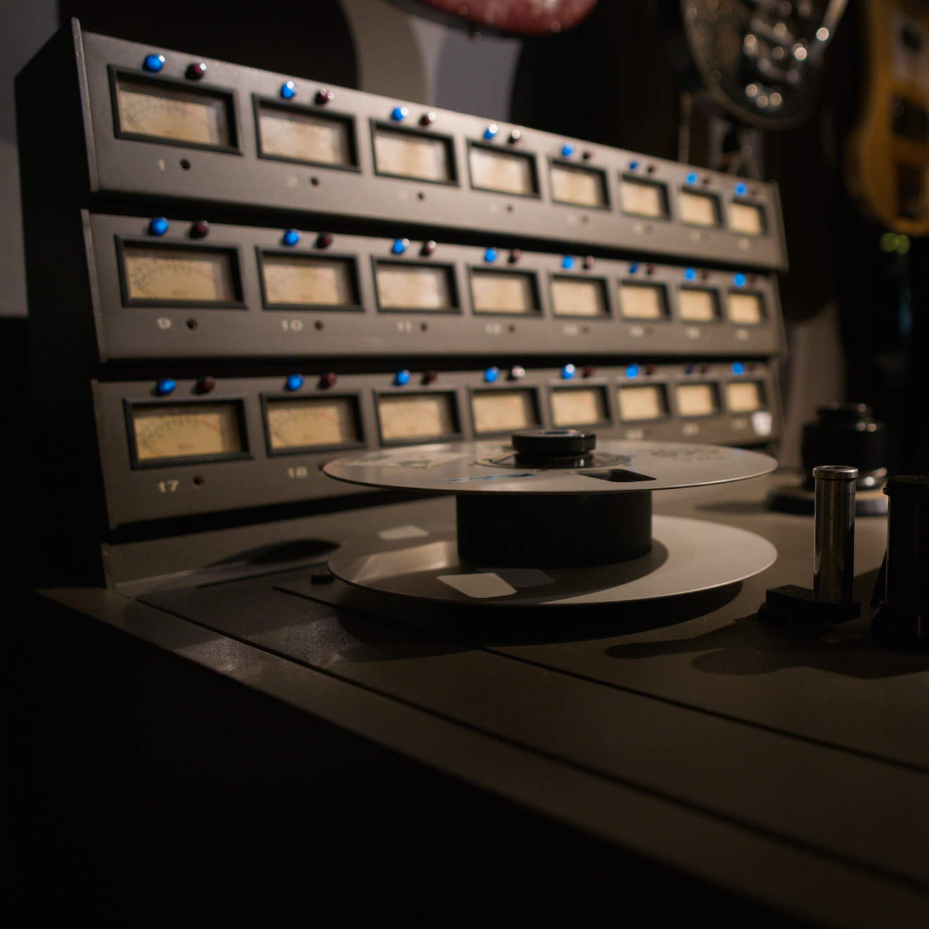 a reel-to-reel recorder